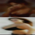 Woman swinging nude