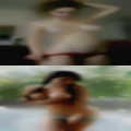 Topless girls water