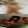 Horny woman swimming naked