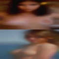 Figured naked woman