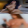 Naked woman pooping home